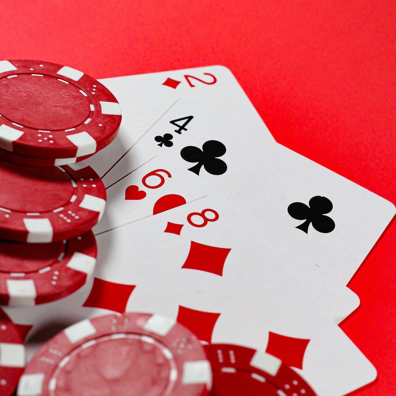 Ilustrasi kartu blackjack satu dek